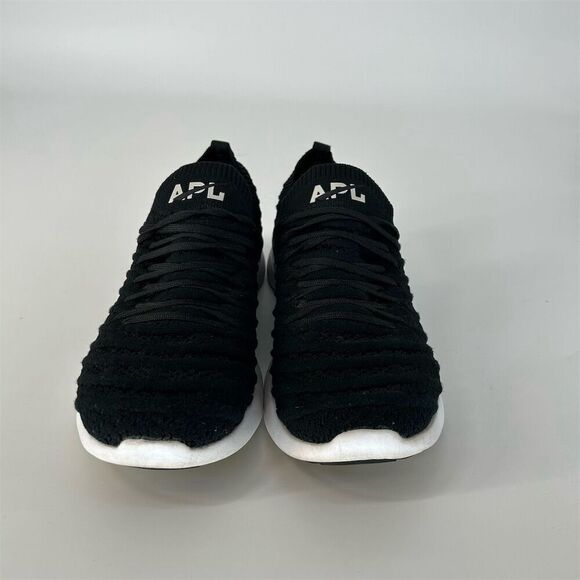APL Women's TechLoom Wave Sneakers Black/White Size 8 Athletic Shoes - Picture 5 of 9